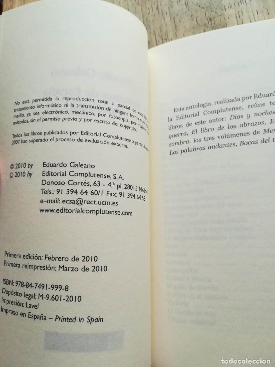 Libros de segunda mano: Ventanas de Espa&ntilde;a. Eduardo Galeano - Foto 3