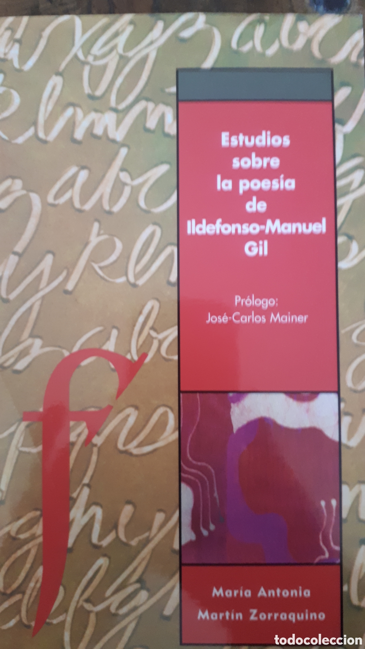 Gebrauchte B&uuml;cher: ESTUDIOS SOBRE LA POES&Iacute;A DE ILDEFONSO-MANUEL GIL MAR&Iacute;A ANTONIA MART&Iacute;N ZORRAQUINO