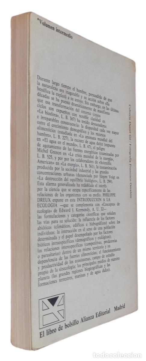 Libros de segunda mano: INTRODUCCI&Oacute;N A LA ECOLOG&Iacute;A / PHILIPPE DREUX. BUEN ESTADO - Foto 2
