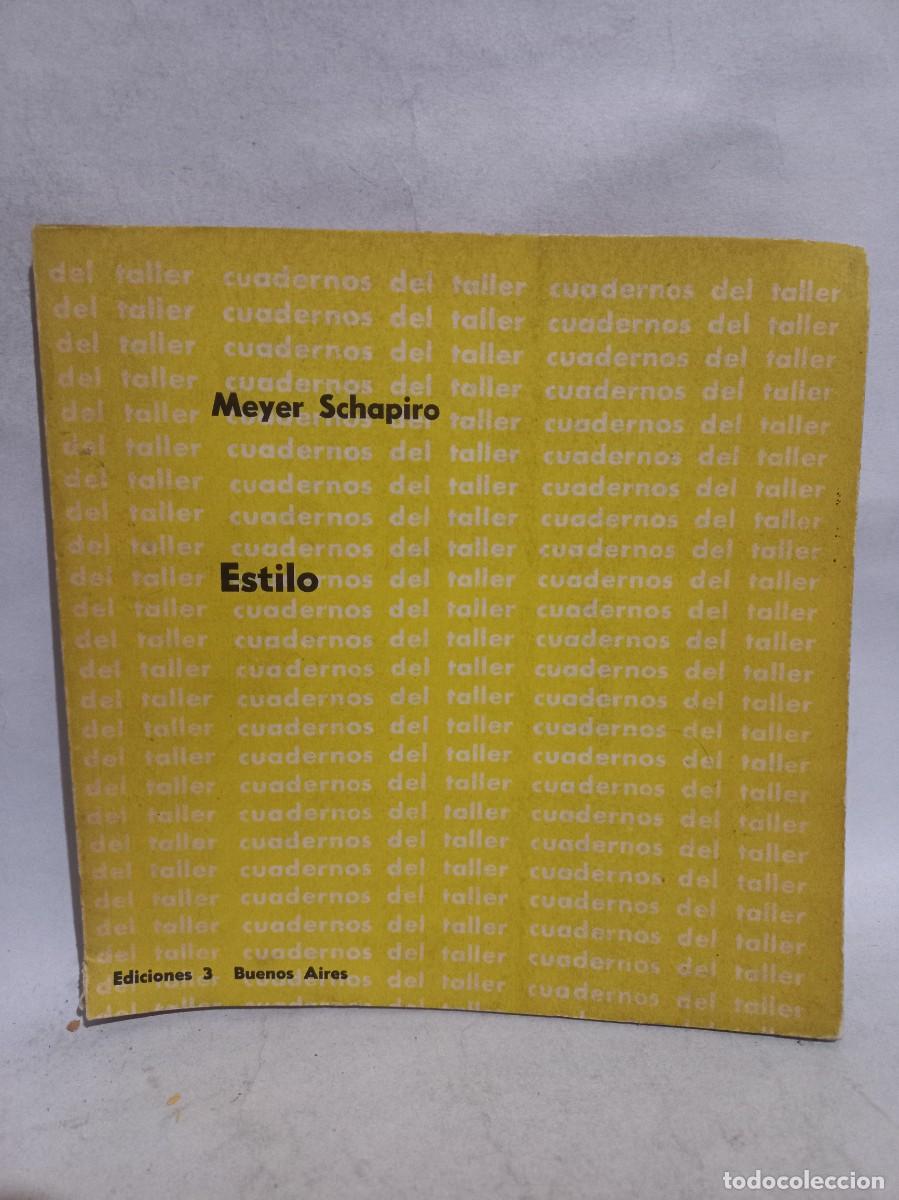 Libros de segunda mano: Meyer Schapiro - Estilo - 1962 - Foto 1