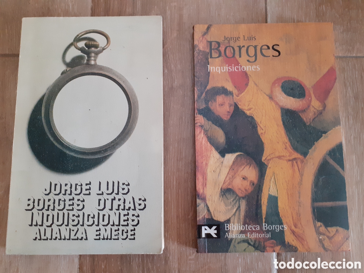 Libros de segunda mano: Jorge Luis Borges Inquisiciones + otras inquisiciones, lote - Foto 1