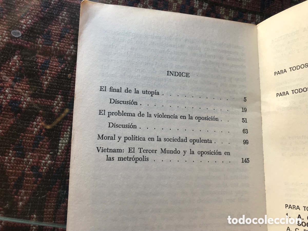 Libros de segunda mano: Al final de la utop&iacute;a. Herbert Marcuse. Ariel - Foto 4