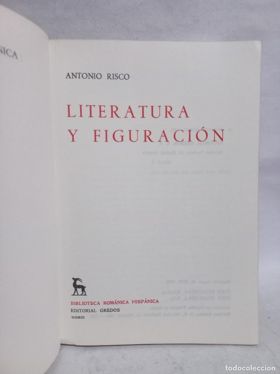 Libros de segunda mano: Antonio Risco - Literatura y Figuraci&oacute;n - Primera edici&oacute;n - 1982 - Foto 3