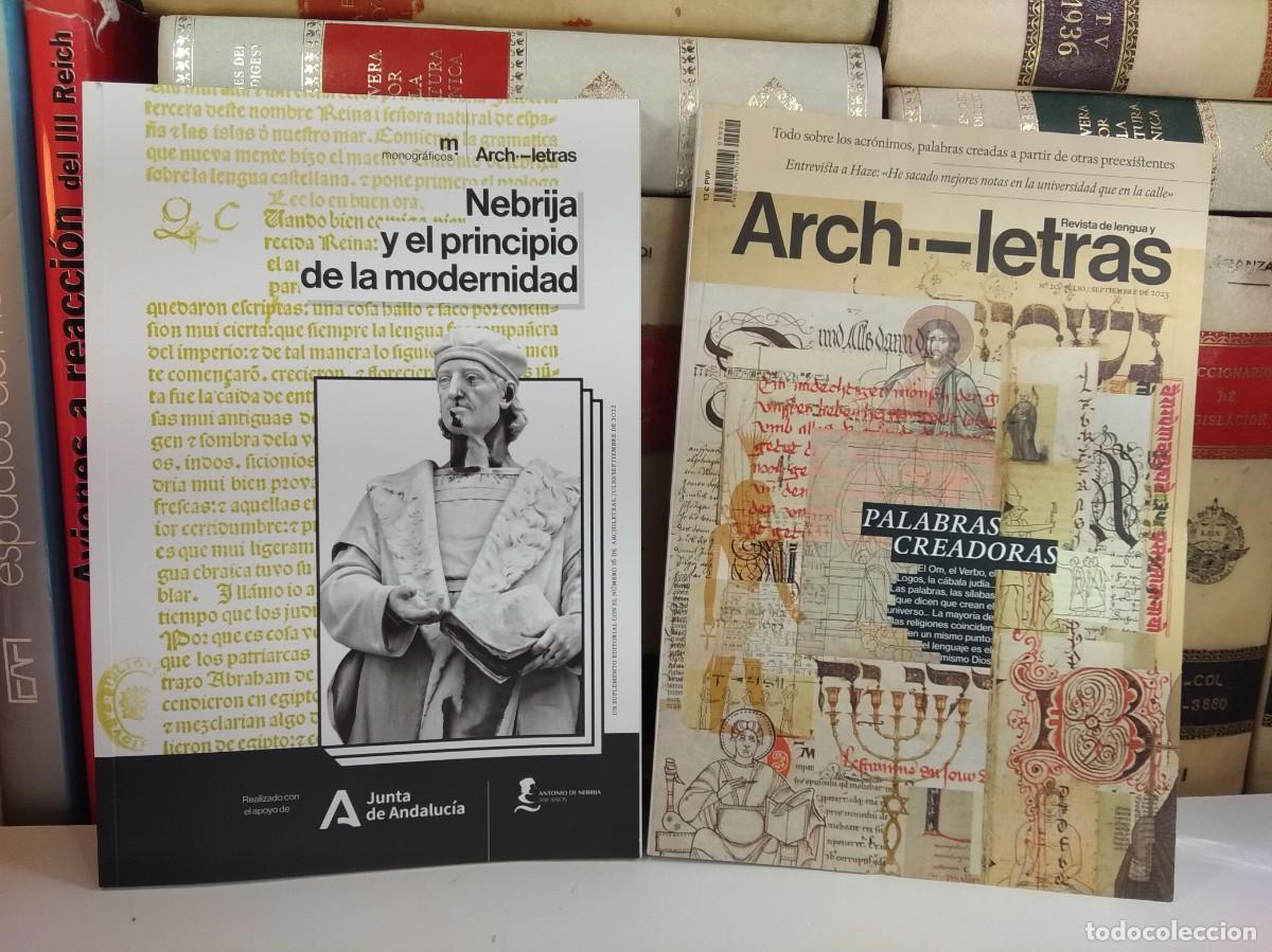 Livres d'occasion: NEBRIJA Y EL PRINCIPIO DE LA MODERNIDAD Monogr&aacute;fico / PALABRAS CREADORAS. El Om, el Verbo, el Logos.