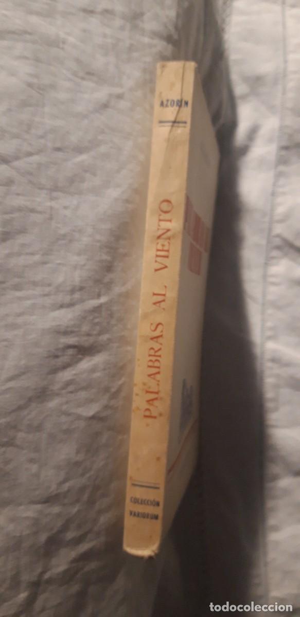 Libros de segunda mano: Palabras al Viento, Azorin - Foto 2
