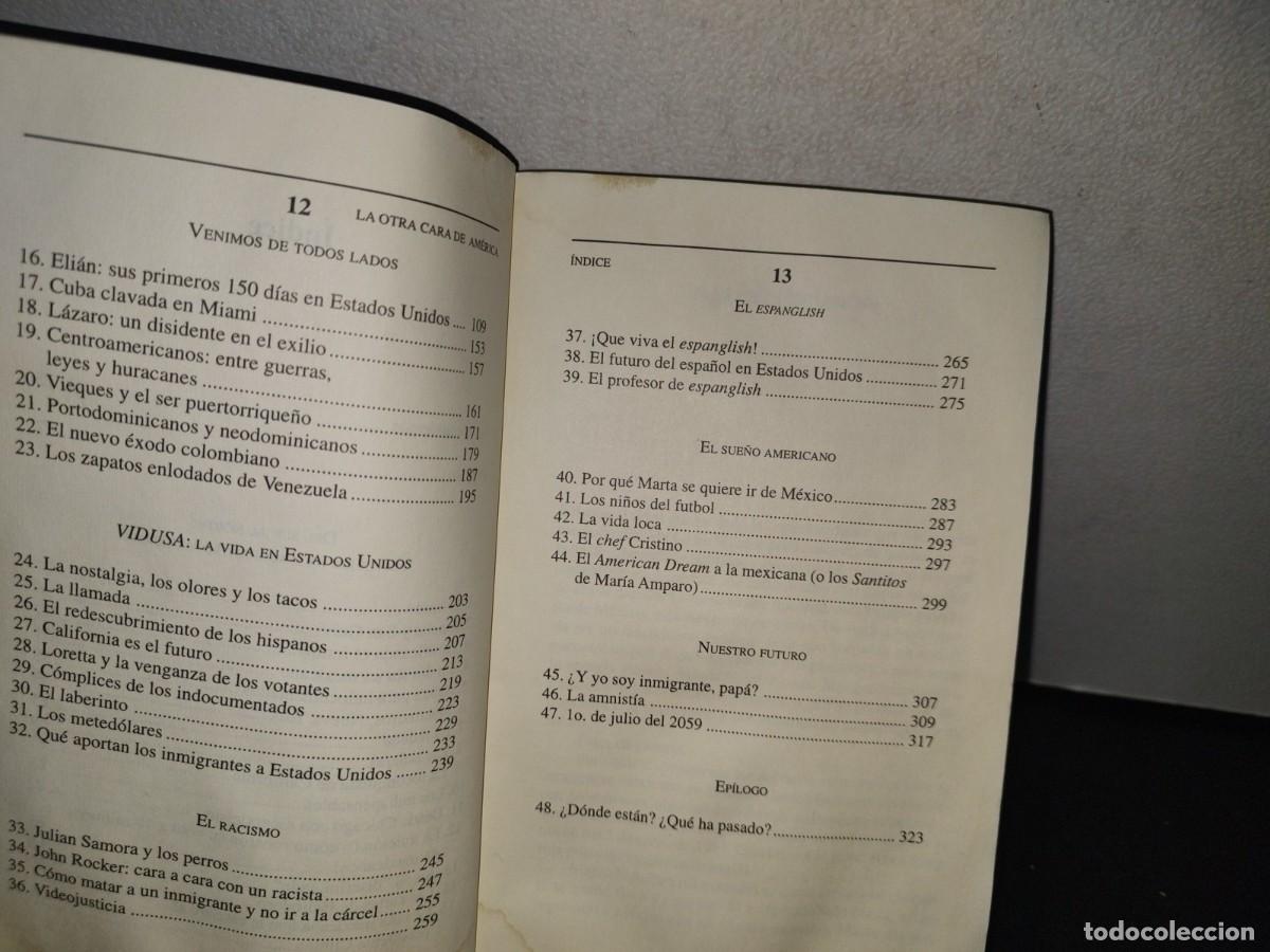 Libros de segunda mano: 166- LA OTRA CARA DE AM&Eacute;RICA - JORGE RAMOS - 2000 - Foto 15