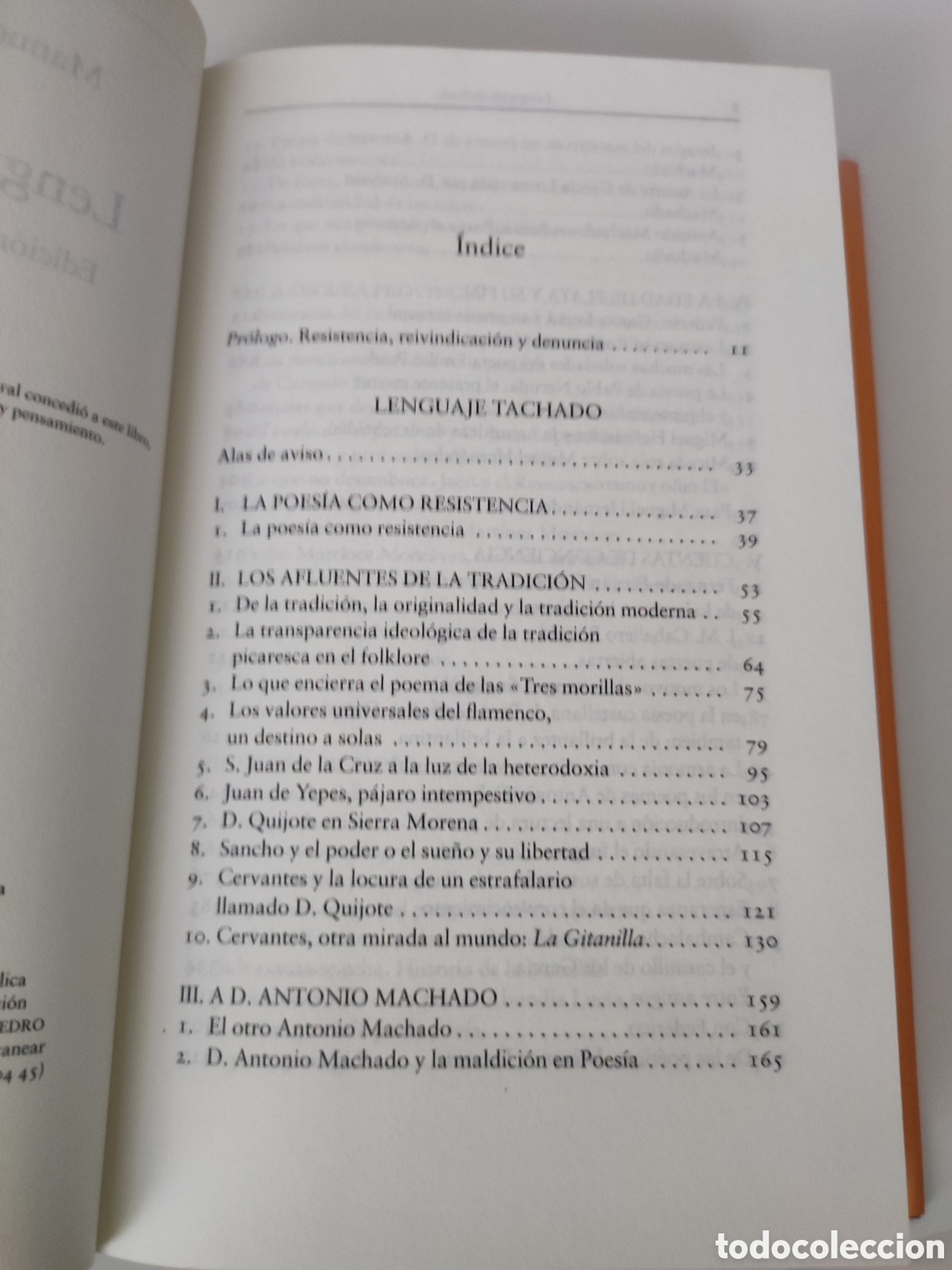 Libros de segunda mano: LENGUAJE TACHADO - M Ruiz Amezcua - Foto 3