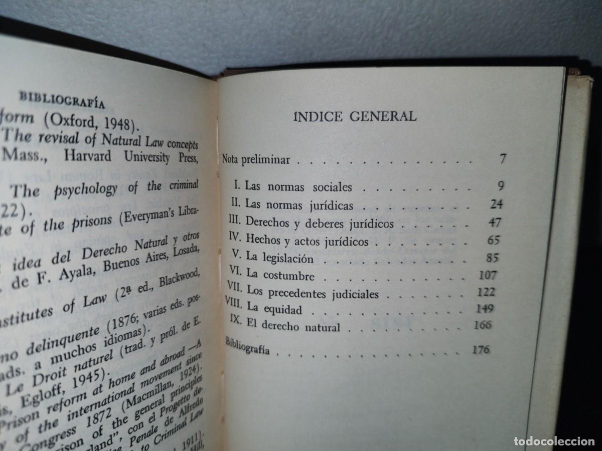Libros de segunda mano: 75- INTRODUCCI&Oacute;N AL DERECHO - SIR PAUL VINOGRADOFF - Foto 7