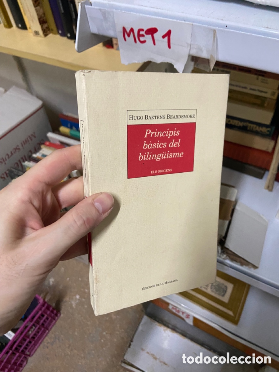 Libros de segunda mano: 115B HUGO BAETENS BEARDSMORE Principis basics del biling&uuml;isme - Foto 1