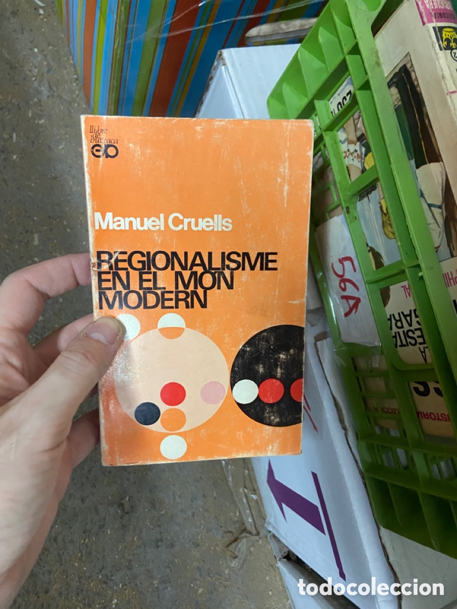 Libros de segunda mano: 56A Manuel Cruells REGIONALISME EN EL MON MODERN - Foto 1