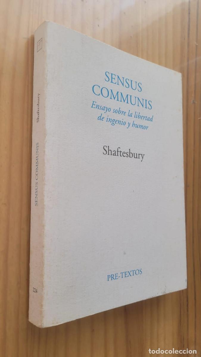 Gebrauchte B&uuml;cher: SENSUS COMUNIS ENSAYO SOBRE EL INGENIO Y EL HUMOR - SHATTESBURY