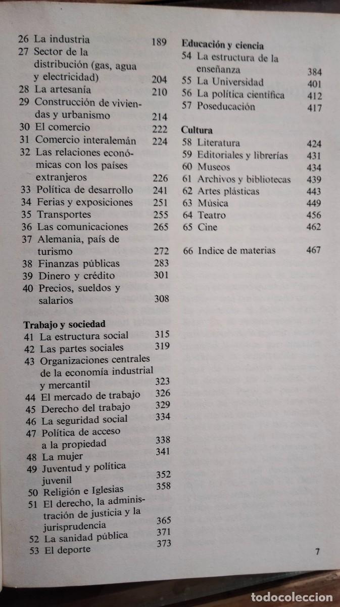 Libros de segunda mano: LA REALIDAD ALEMANA &ndash; 1972 - Foto 4