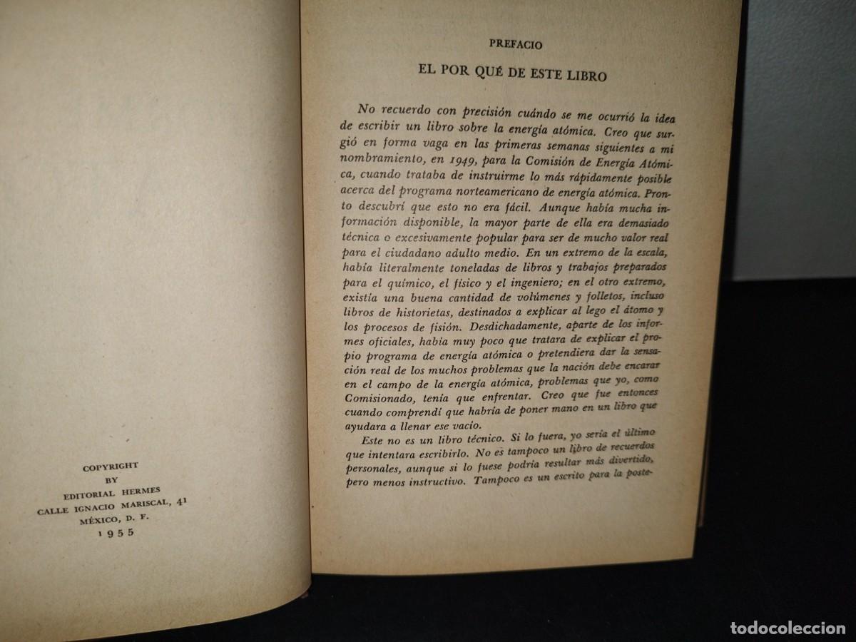 Libros de segunda mano: 181- INFORME SOBRE EL &Aacute;TOMO - GORDON DEAN - 1955 - Foto 5