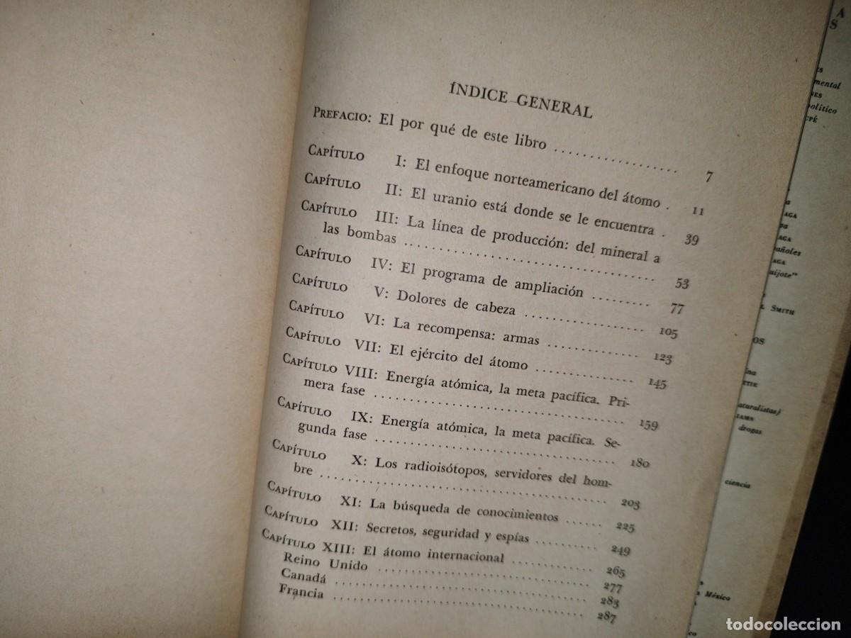 Libros de segunda mano: 181- INFORME SOBRE EL &Aacute;TOMO - GORDON DEAN - 1955 - Foto 7