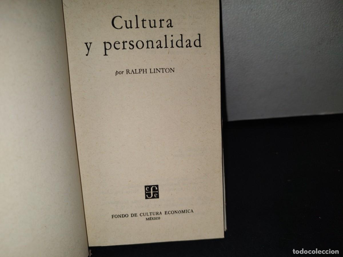 Libros de segunda mano: 182- CULTURA Y PERSONALIDAD - RALPH LINTON - Foto 3