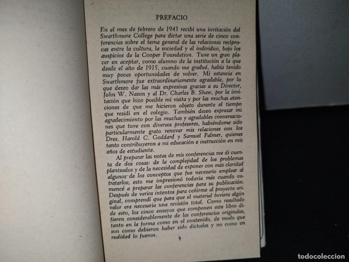 Libros de segunda mano: 182- CULTURA Y PERSONALIDAD - RALPH LINTON - Foto 5