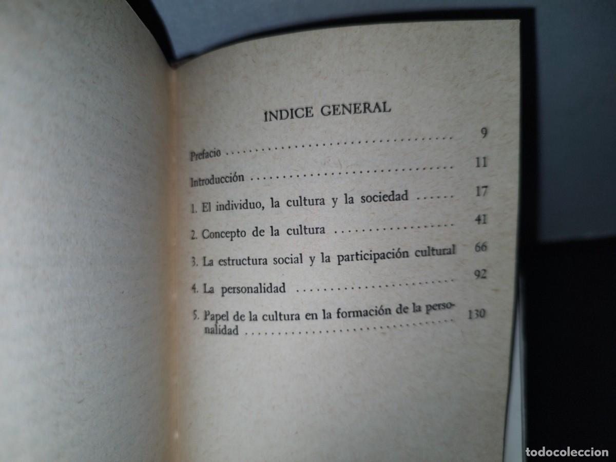 Libros de segunda mano: 182- CULTURA Y PERSONALIDAD - RALPH LINTON - Foto 6