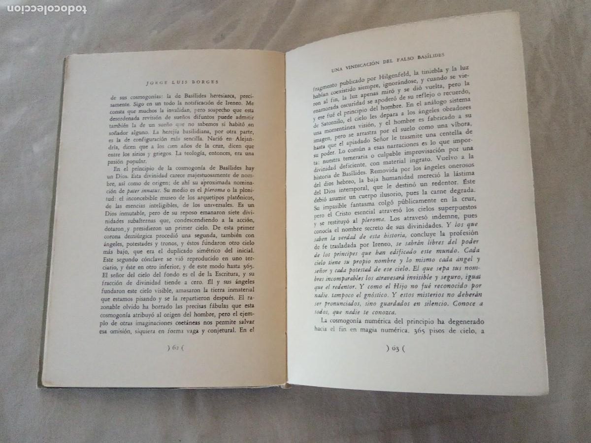 Libros de segunda mano: Discusi&oacute;n.- Jorge Luis Borges . - Foto 3