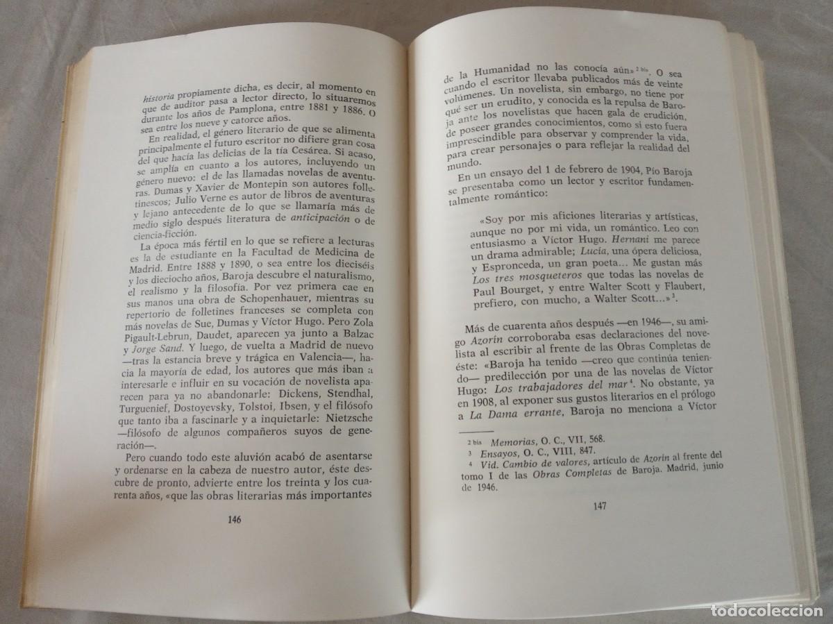 Libros de segunda mano: BAROJA Y FRANCIA .- JOSE CORRALES EGEA. - Foto 3