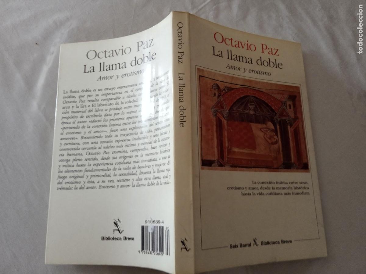 Libros de segunda mano: LA LLAMA DOBLE.- OCTAVIO PAZ. - Foto 2