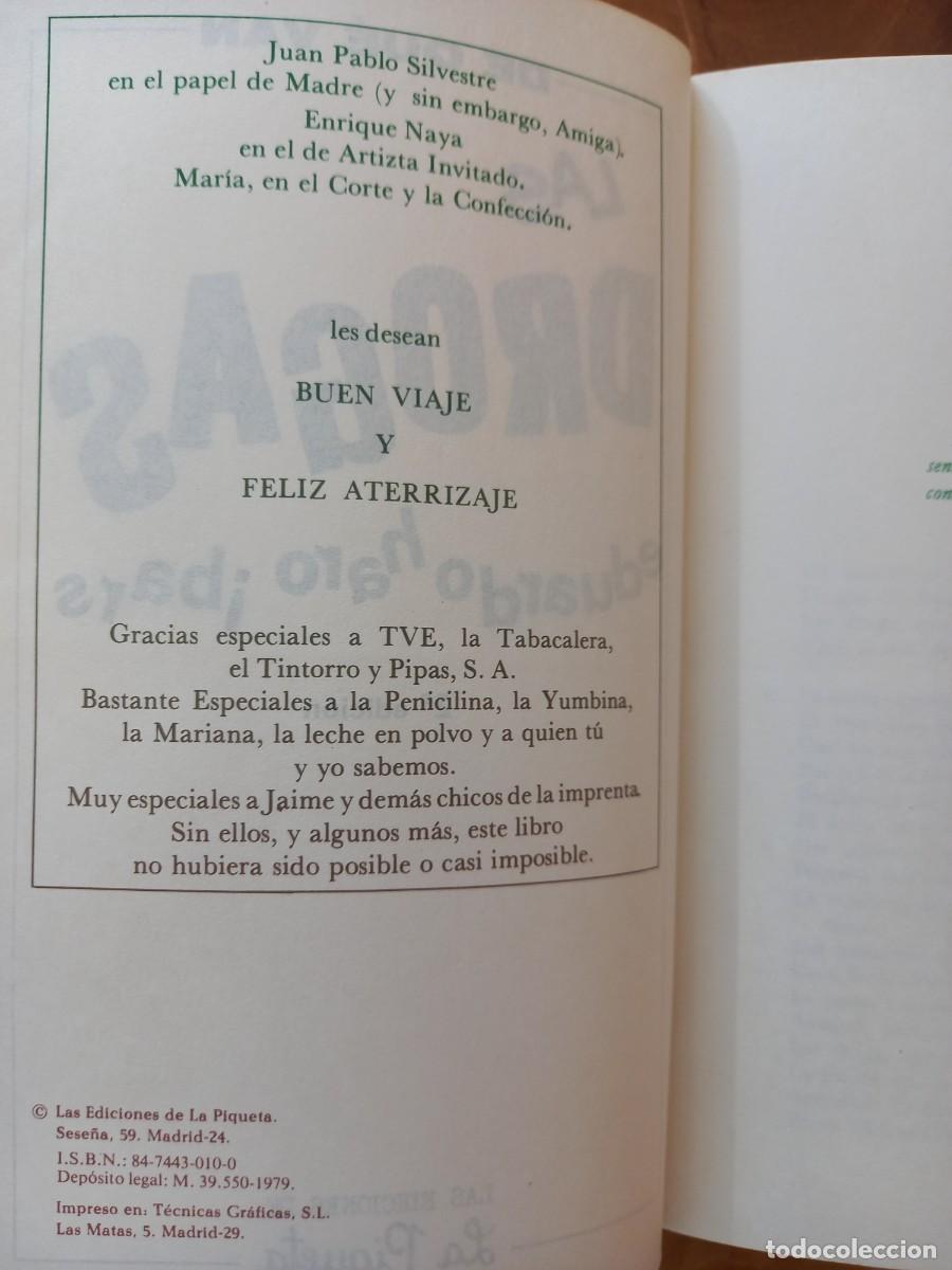 Libros de segunda mano: DE QU&Eacute; VAN LAS DROGAS - EDUARDO HARO IBARS - LAS EDICIONES DE LA PIQUETA - 1979 - Foto 4