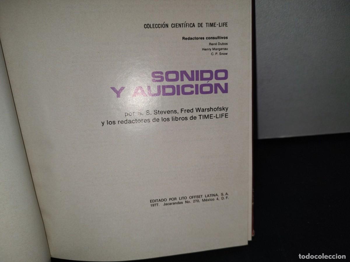 Libros de segunda mano: 183- SONIDO Y AUDICI&Oacute;N. COLECCI&Oacute;N CIENT&Iacute;FICA TIME LIFE - 1977 - Foto 3