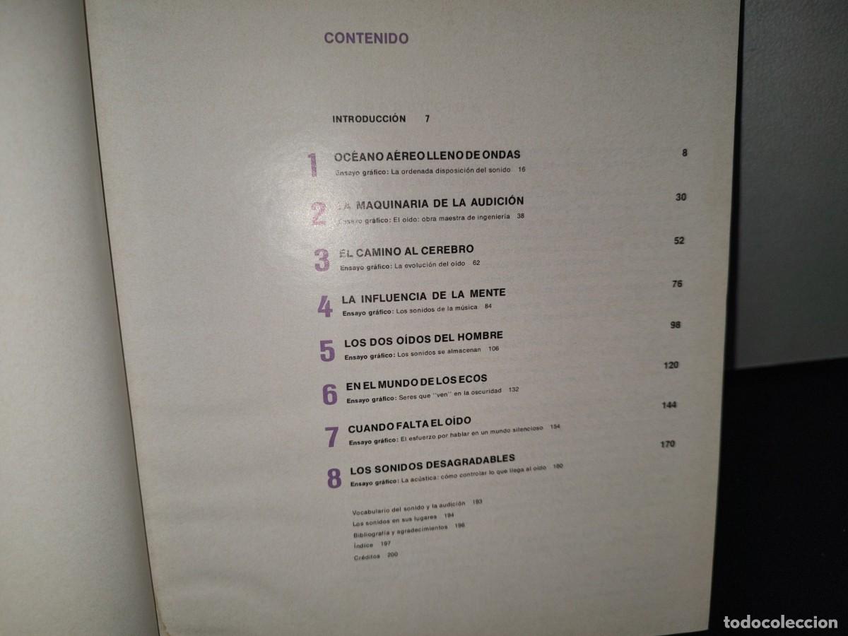 Libros de segunda mano: 183- SONIDO Y AUDICI&Oacute;N. COLECCI&Oacute;N CIENT&Iacute;FICA TIME LIFE - 1977 - Foto 5