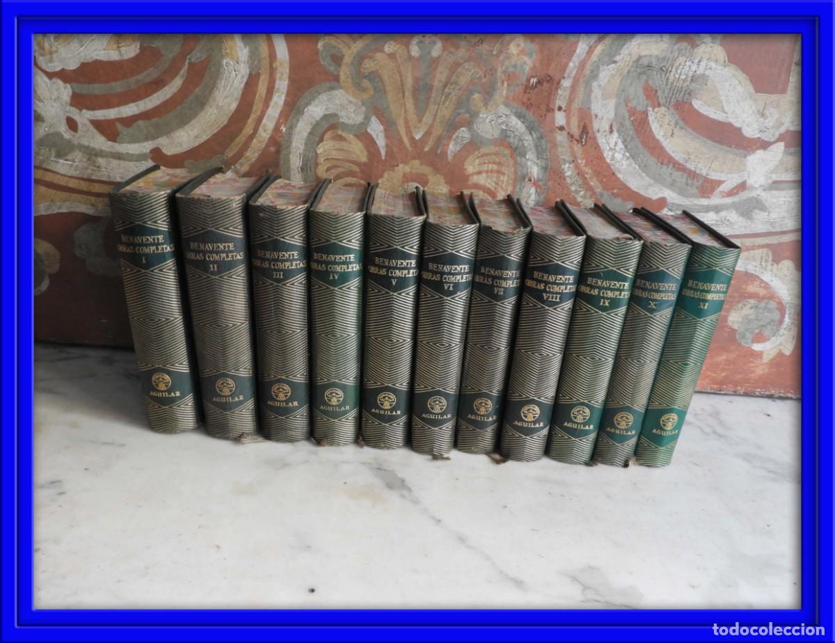 Libros de segunda mano: COLECCION DE LIBROS OBRAS COMPLETAS DE JACINTO BENAVENTE .ED. AGULAR - Foto 1