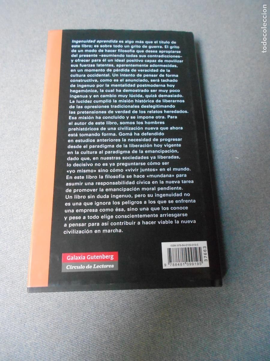 Libros de segunda mano: INGENUIDAD APRENDIDA - Foto 5