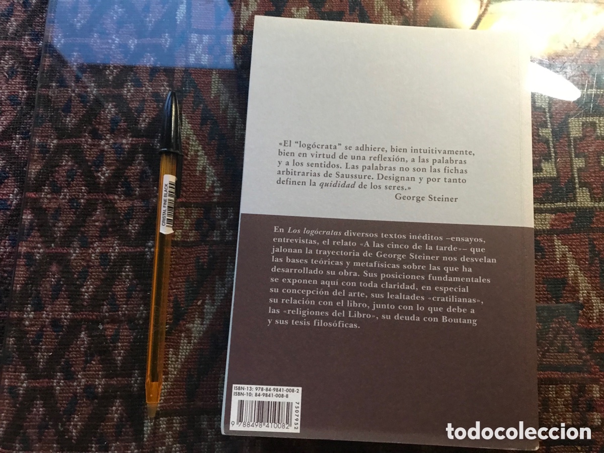 Libros de segunda mano: Los log&oacute;cratas. George Steiner. Siruela ensayo. - Foto 3