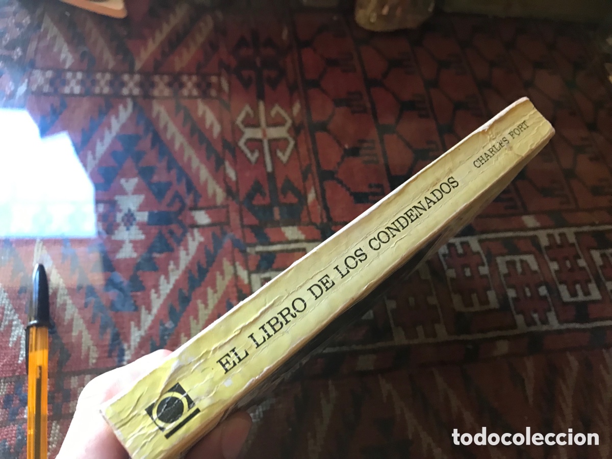 Libros de segunda mano: El libro de los condenados. Charles Fort. Ediciones Dronte. Argentina. - Foto 2
