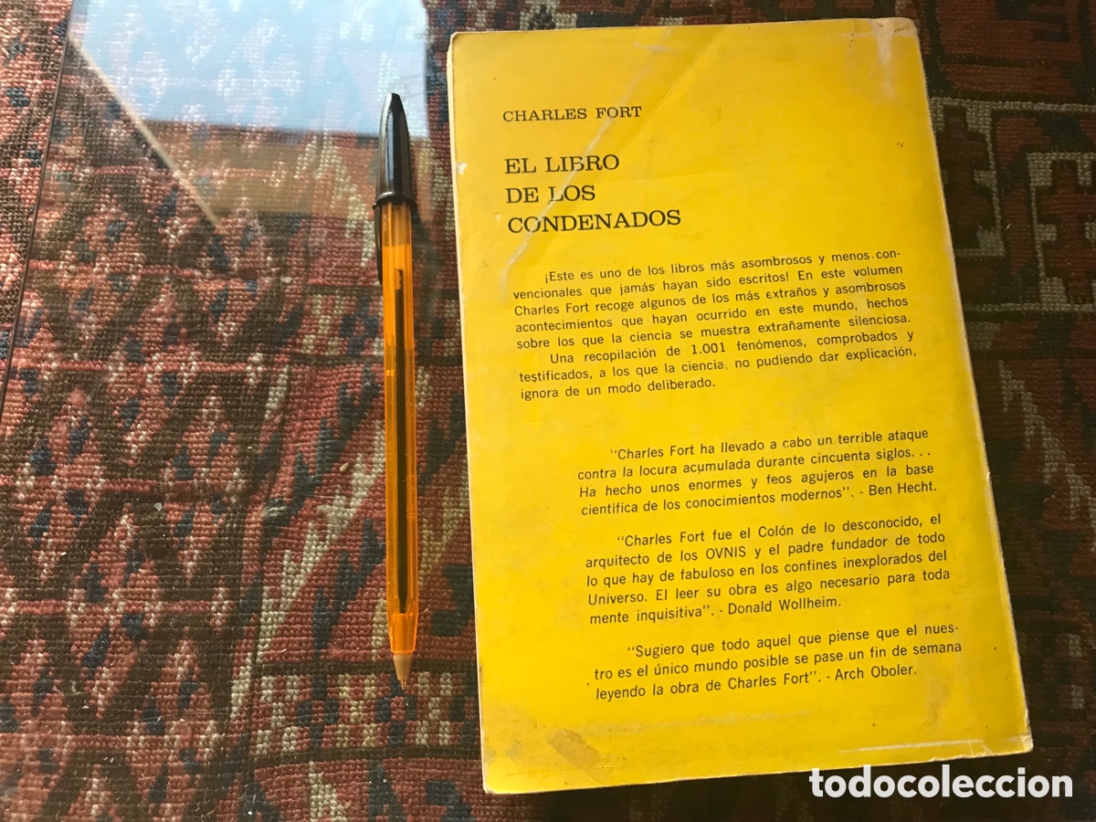 Libros de segunda mano: El libro de los condenados. Charles Fort. Ediciones Dronte. Argentina. - Foto 3