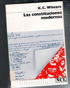 Libros de segunda mano: Las constituciones modernas, K.C. Wheare - Foto 1