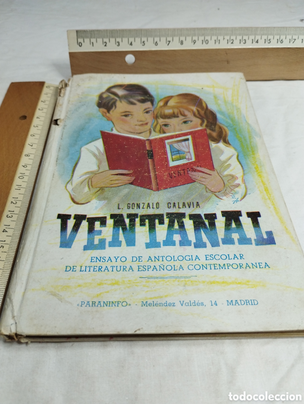 Libros de segunda mano: Ventanal. L. Gonzalo Calavia, editorial Paraninfo KKB - Foto 1