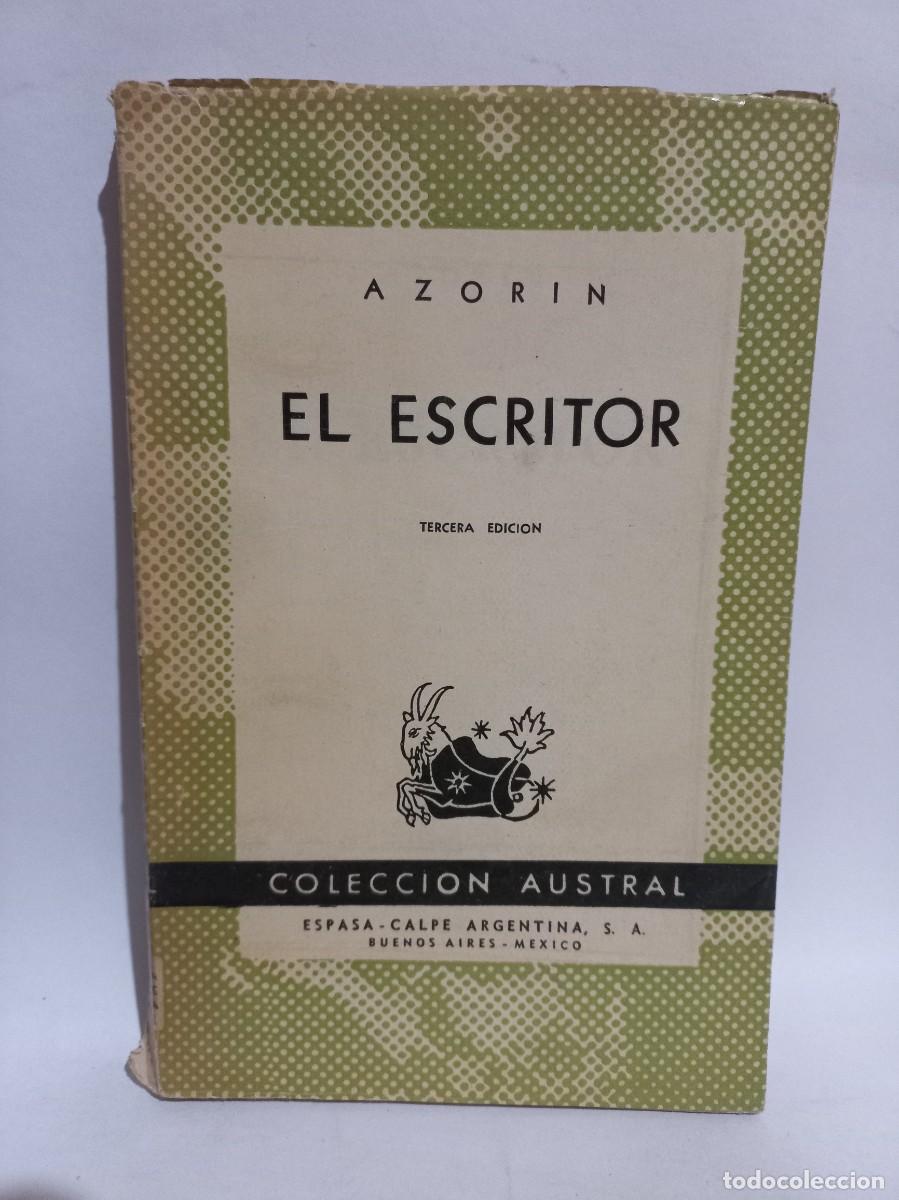 Libros de segunda mano: Azorin - El Escritor - 1952 - Foto 1