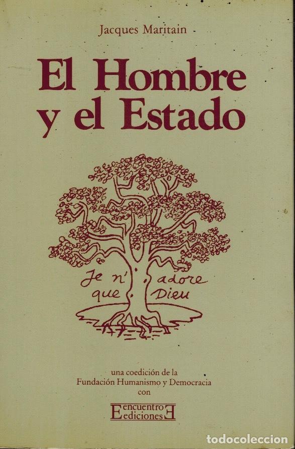 Libros de segunda mano: EL HOMBRE Y EL ESTADO - Foto 1