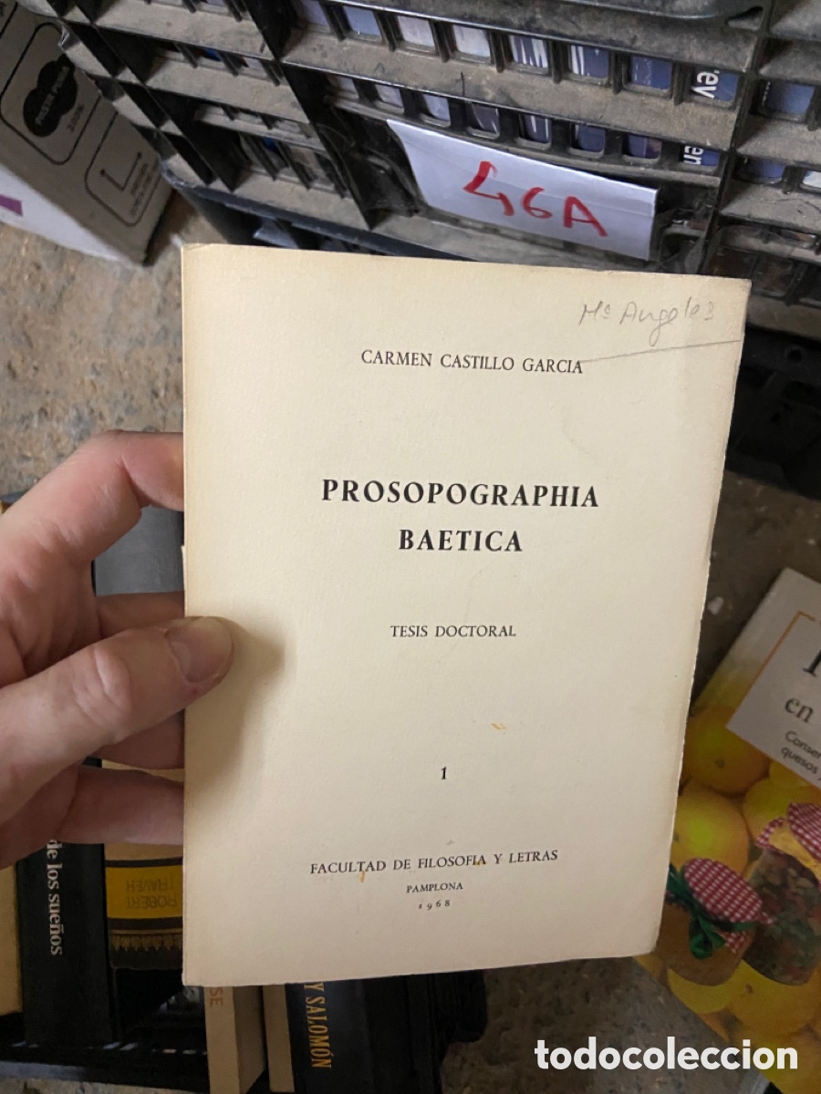 Libros de segunda mano: 46A CARMEN CASTILLO GARCIA, TESIS DOCTORAL, FACULTAD DE FILOSOFIA Y LETRAS PAMPLONA 1968