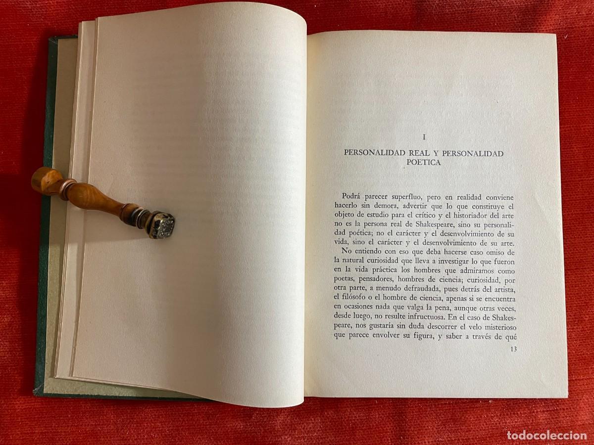 Libros de segunda mano: BENEDETTO CROCE. SHAKESPEARE. EDICIONES IM&Aacute;N, 1944 - Foto 5