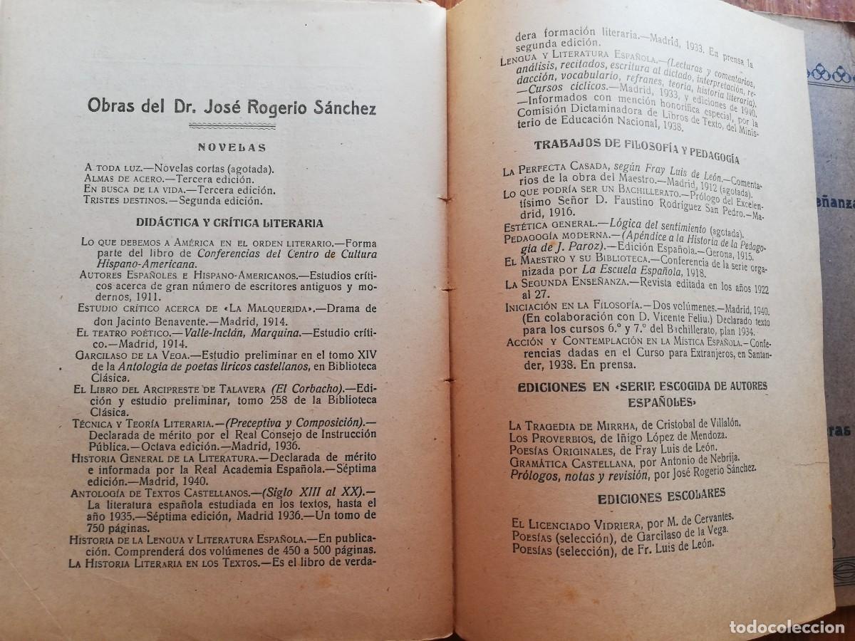 Libros de segunda mano: Libro &rdquo;Textos y Ejercicios para la Pr&aacute;ctica Literaria&rdquo;. Sobrecubierta de la antigua librer&iacute;a Ortega. - Foto 5