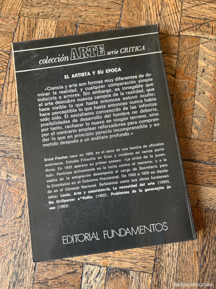 Libros de segunda mano: El artista y su &eacute;poca - Ernst Fischer - Foto 4