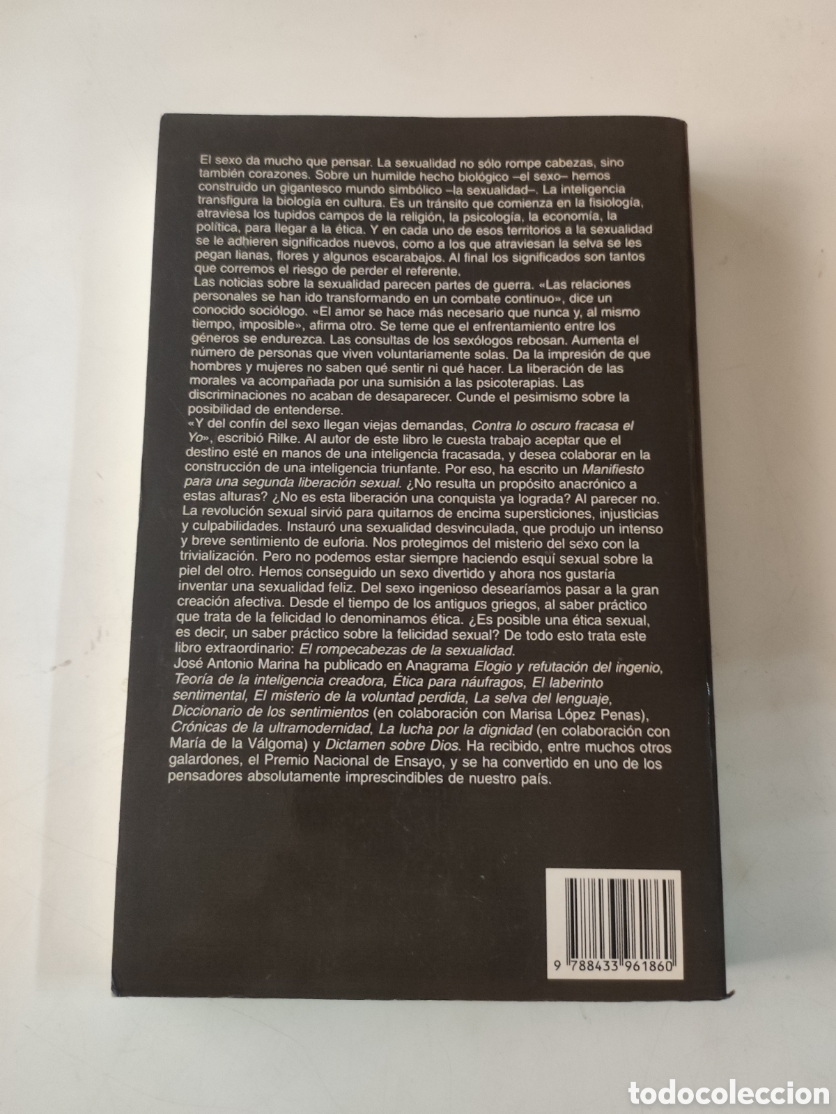Libros de segunda mano: EL ROMPECABEZAS DE LA SEXUALIDAD .- J A Marina - Foto 2