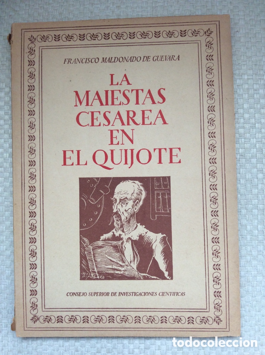 Libros de segunda mano: LA MAIESTAS CESAREA EN EL QUIJOTE. FRANCISCO ALDONADO DE GUEVARA.