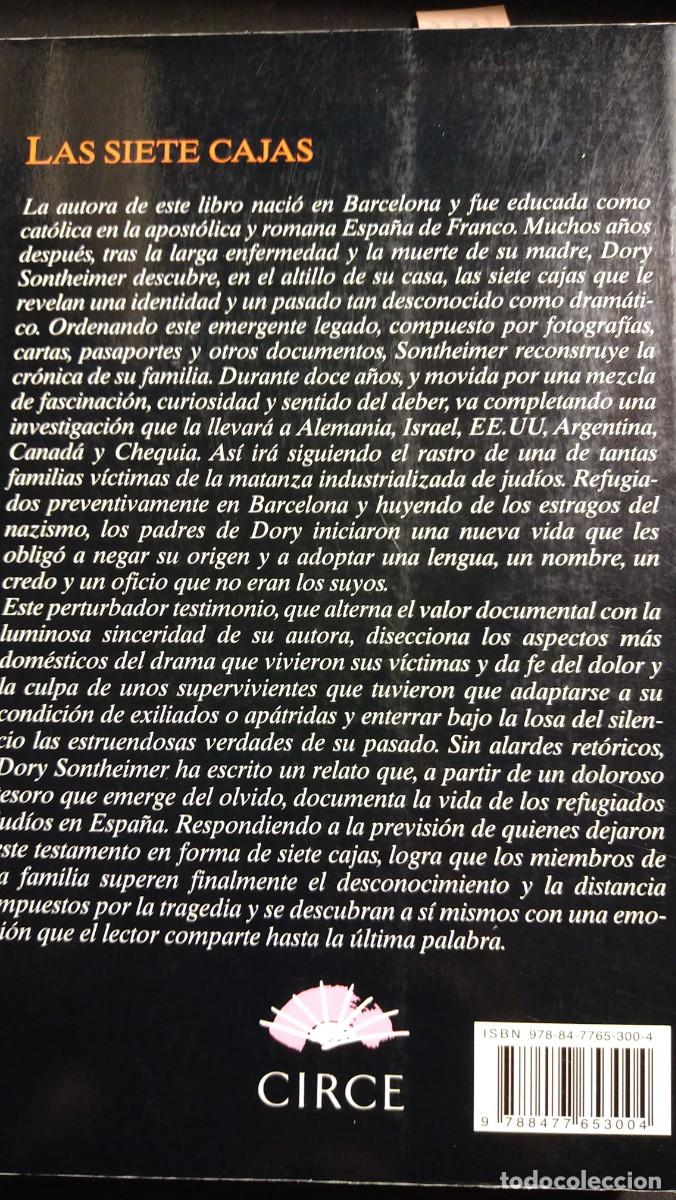 Libros de segunda mano: LAS SIETES CAJAS - DORY SONTHEIMER - Foto 2