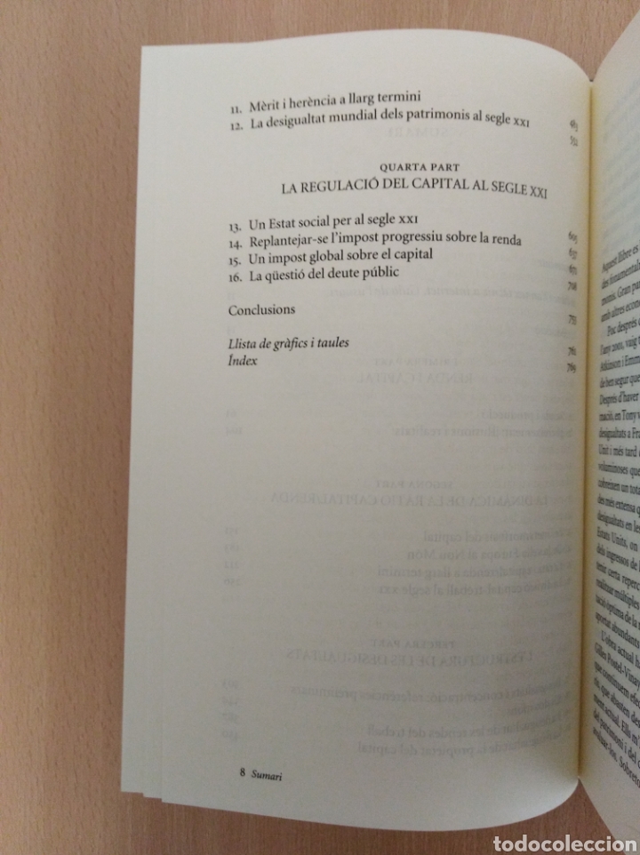 Libros de segunda mano: EL CAPITAL AL SEGLE XXI. Thomas Piketty - Foto 9