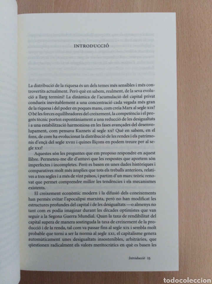 Libros de segunda mano: EL CAPITAL AL SEGLE XXI. Thomas Piketty - Foto 10