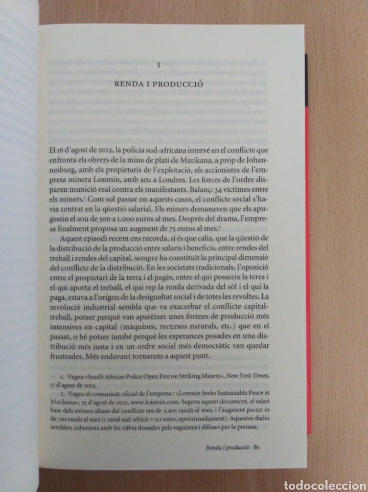 Libros de segunda mano: EL CAPITAL AL SEGLE XXI. Thomas Piketty - Foto 11
