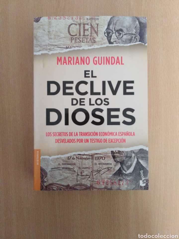 Libros de segunda mano: EL DECLIVE DE LOS DIOSES. Mariano Guindal - Foto 1