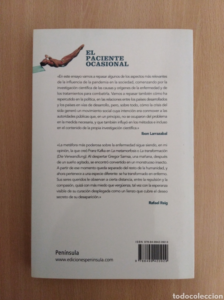 Libros de segunda mano: EL PACIENTE OCASIONAL. Ibon Larrazabal - Foto 2