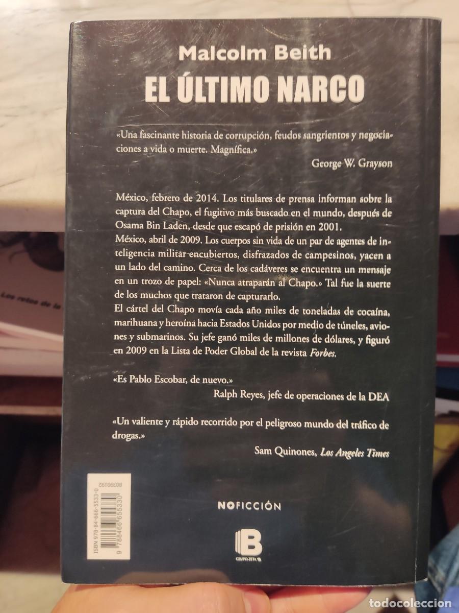 Libros de segunda mano: El &uacute;ltimo narco la captura del Chapo Malcolm Beith - Foto 2