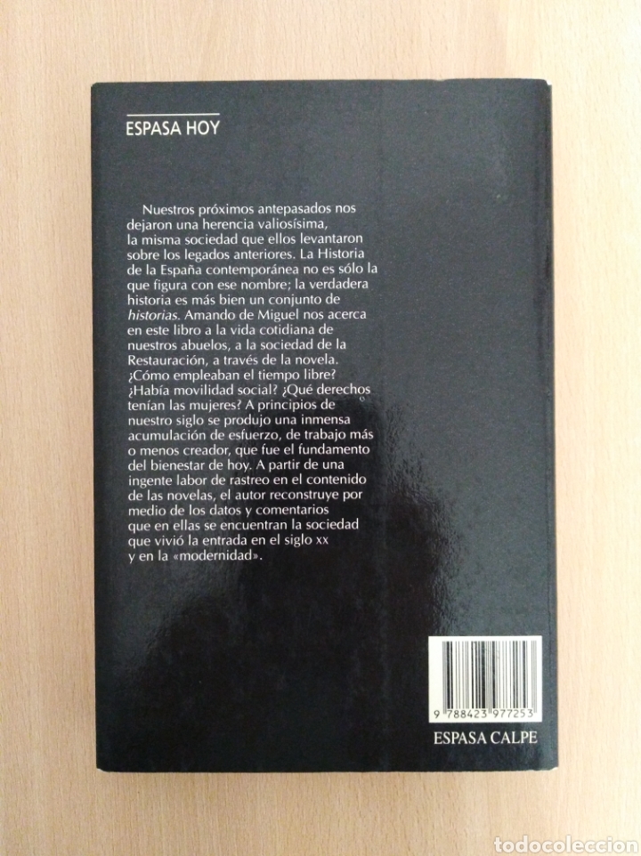 Libros de segunda mano: LA ESPA&Ntilde;A DE NUESTROS ABUELOS. Amando de Miguel - Foto 2